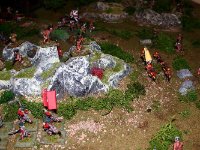 Nikon4186-1  French Indian Wars game 2003  [#Beginning of Shooting Data Section] Nikon CoolPix995  2003/11/29 13:28:52  JPEG (8-bit) Normal  Image Size:  2048 x 1536  Color  ConverterLens: None  Focal Length: 8.2mm  Exposure Mode: Programmed Auto  Metering Mode: Center-Weighted  1/60 sec - f/2.6  Exposure Comp.: -3/10 EV  Sensitivity: Auto  White Balance: Auto  AF Mode: AF-S  Tone Comp: Contrast (+)  Flash Sync Mode: Front Curtain  Electric Zoom Ratio: 1.00  Saturation comp: +1  Sharpening: Auto  Noise Reduction: OFF  [#End of Shooting Data Section] : 2003, Toy soldiers