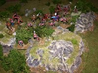 Nikon4202-4  French Indian Wars game 2003  [#Beginning of Shooting Data Section] Nikon CoolPix995  2003/11/29 16:25:16  JPEG (8-bit) Normal  Image Size:  2048 x 1536  Color  ConverterLens: None  Focal Length: 8.2mm  Exposure Mode: Programmed Auto  Metering Mode: Center-Weighted  1/60 sec - f/2.6  Exposure Comp.: -3/10 EV  Sensitivity: Auto  White Balance: Auto  AF Mode: AF-S  Tone Comp: Contrast (+)  Flash Sync Mode: Front Curtain  Electric Zoom Ratio: 1.00  Saturation comp: +1  Sharpening: Auto  Noise Reduction: OFF  [#End of Shooting Data Section] : 2003, Toy soldiers